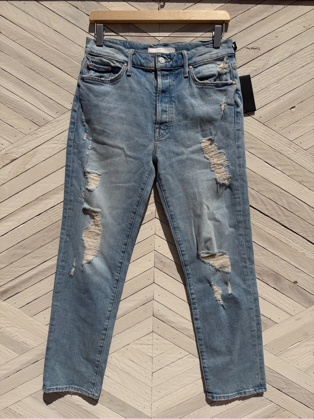 MOTHER Jeans | THE TRICKSTER ANKLE | WASH: AN ICY CONFESSION | Size: 27 NWT